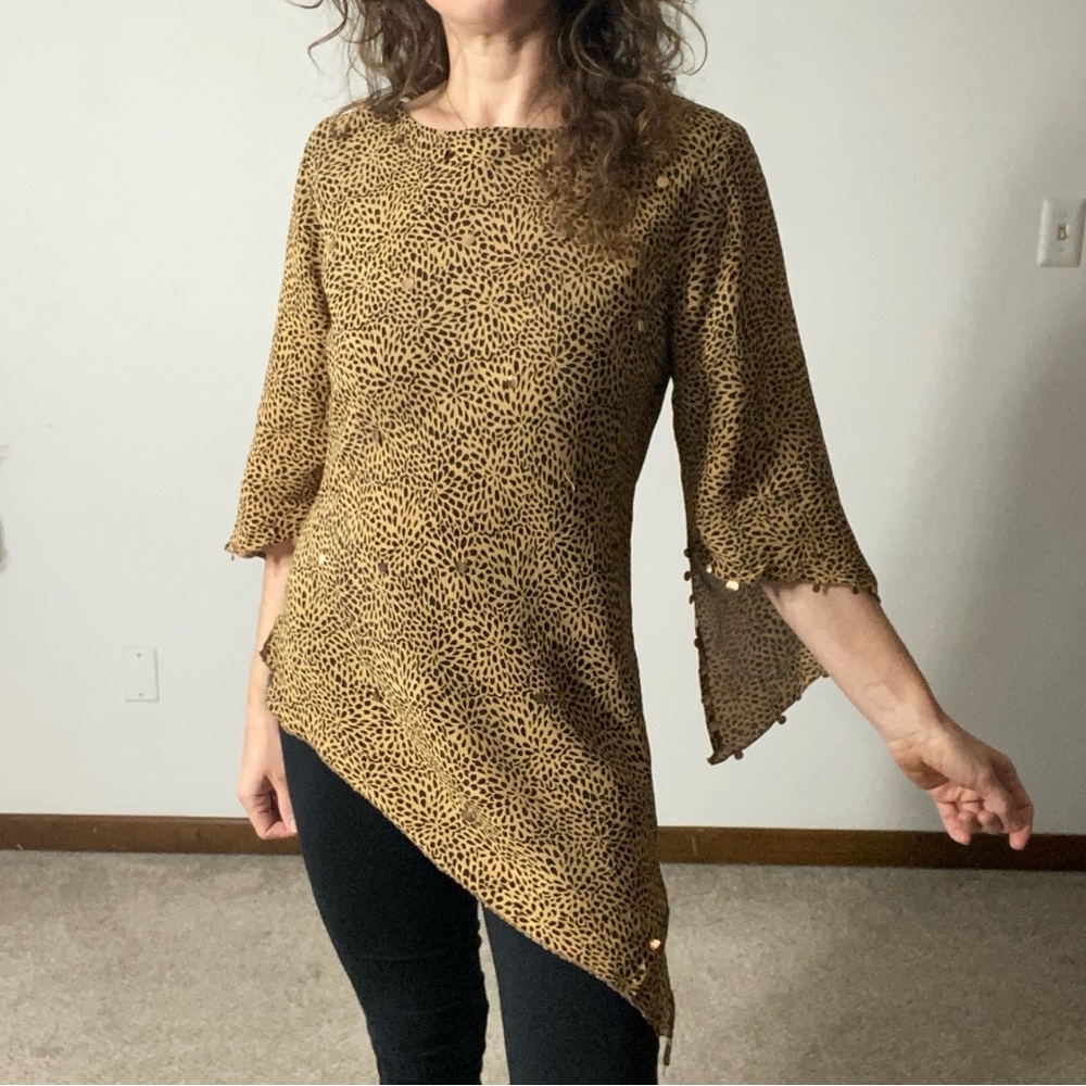 VINTAGE 90s NEW IDENTITY Asymmetrical Top
